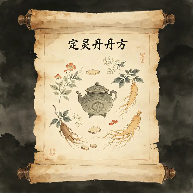 定灵丹丹方
